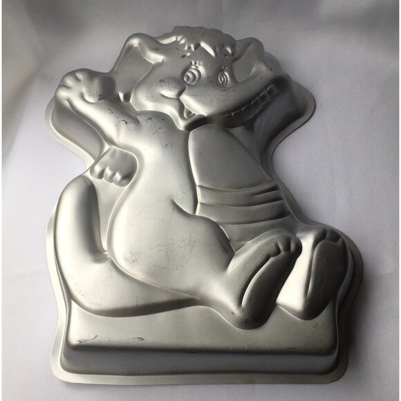 Wilton Cake Pan Wuzzles Eleroo 2105-1950 Disney Elephant Kangaroo Birthday Cake - Picture 2 of 3